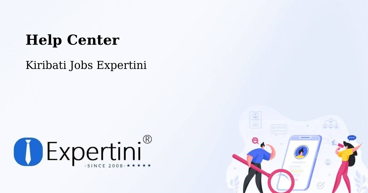Help Center – Nikunau - Kiribati Jobs Expertini